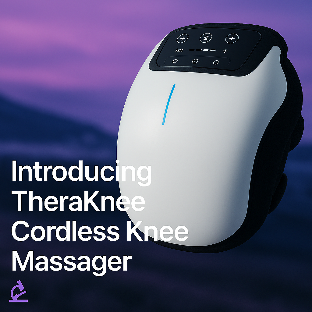 TheraKnee's Smart Cordless Knee Massager - Relieve Pain, Gift Comfort