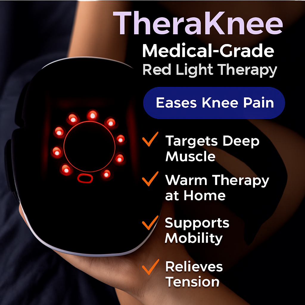 TheraKnee's Smart Cordless Knee Massager - Relieve Pain, Gift Comfort