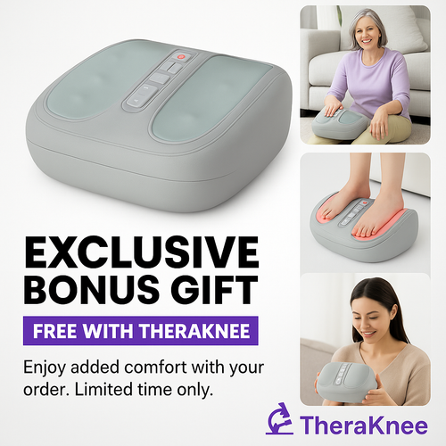 Heated Foot Massager with Kneading & Red Light Therapy – Relieves Foot Pain, & Improves Circulation