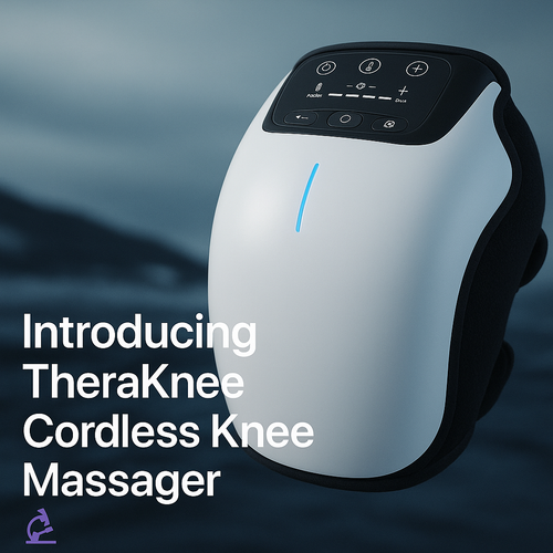 Multifunctional Smart Cordless Knee Massager Vibration Knee Relaxing Massage Machine Joint Knee Device Gifts for Grandma Grandpa
