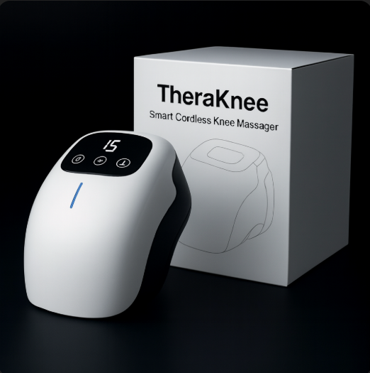 TheraKnee's Smart Cordless Knee Massager - Relieve Pain, Gift Comfort