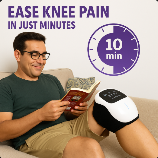 TheraKnee's Smart Cordless Knee Massager - Relieve Pain, Gift Comfort